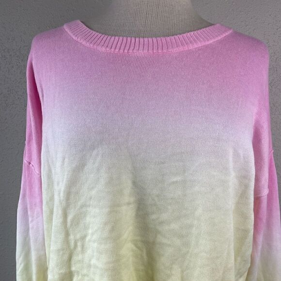 NWT Sanctuary Pink Lemonade Oversized Sweater Top - Picture 2 of 8